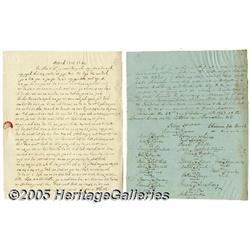 Phenomenal Archive of an Autograph Letter Signed 