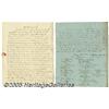 Image 1 : Phenomenal Archive of an Autograph Letter Signed 