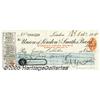 Image 1 : Ernest Shackelton Signed Check Partly-printed doc
