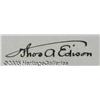 Image 2 : Thomas Alva Edison Framed Signed Portrait A super