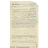 Image 1 : Mr. and Mrs. Henry Ford Signed Contract for a Sal