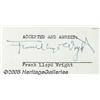 Image 4 : Frank Lloyd Wright Contract With N.B.C. Signed Th