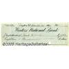 Image 1 : Wilbur Wright 1904 Partly Printed Check Filled Ou