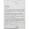 Image 2 : Framed Irving Berlin Letter to George M. Cohan wi