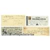 Image 1 : Eclectic Signed Check Group A fine group of eight