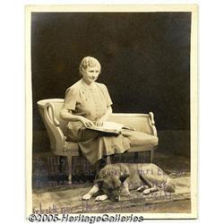 Helen Keller Signed Photograph A lovely and quite