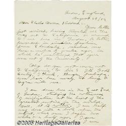 Noted Author Jack London Autograph Letter Signed 