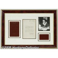 Author Margaret Mitchell Important 1937 Typed Let