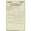 Image 1 : John Philip Sousa Signed Letter (1916). Writer of