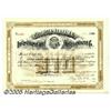 Image 1 : Benjamin Butler Signed Stock Certificate Benjamin