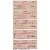 Image 2 : J(ean) Paul Getty Lot of Nine Signed 1940s Checks