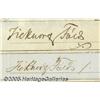 Image 3 : Pair of Ticknor & Fields Publisher's Checks Payin