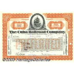 William Cornelius Van Horne Cuba Railroad Autogra