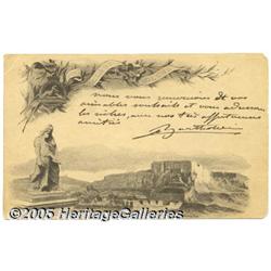 Frederic Auguste Bartholdi Replies to an Invitati