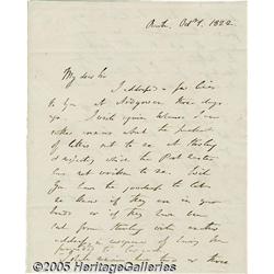 Sir Humphry Davy 1822 Autograph Letter Signed Sig