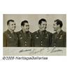 Image 2 : Soviet Cosmonauts Including Yuri Gagarin, the Fir