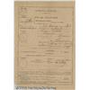 Image 1 : Leo Tolstoy Signed Document, 1910 Partly-printed 