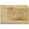 Image 3 : Leo Tolstoy Signed Document, 1910 Partly-printed 