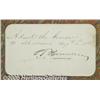 Image 1 : Phineas T. Barnum Signed Pass to Barnum's Museum,