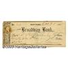 Image 1 : Phineas T. Barnum Signed Check A check drawn on t