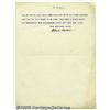 Image 2 : Clara Barton Typed Letter, 1909 Typed letter sign