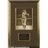 Image 1 : Joe Dimaggio Signed Photo An exquisite sepia port