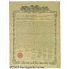 Image 1 : Large Premium Broadside of the Declaration of Ind