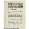 Image 1 : Louis XVI- 1791 Decree of the National Assembly A