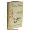 Image 1 : Author Thomas Mann First Edition Inscribed and Si