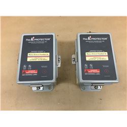 (2) INNOVATIVE TECHNOLOGY P-480NN+C TRANSIENT VOLTAGE SURGE SUPPRESSOR