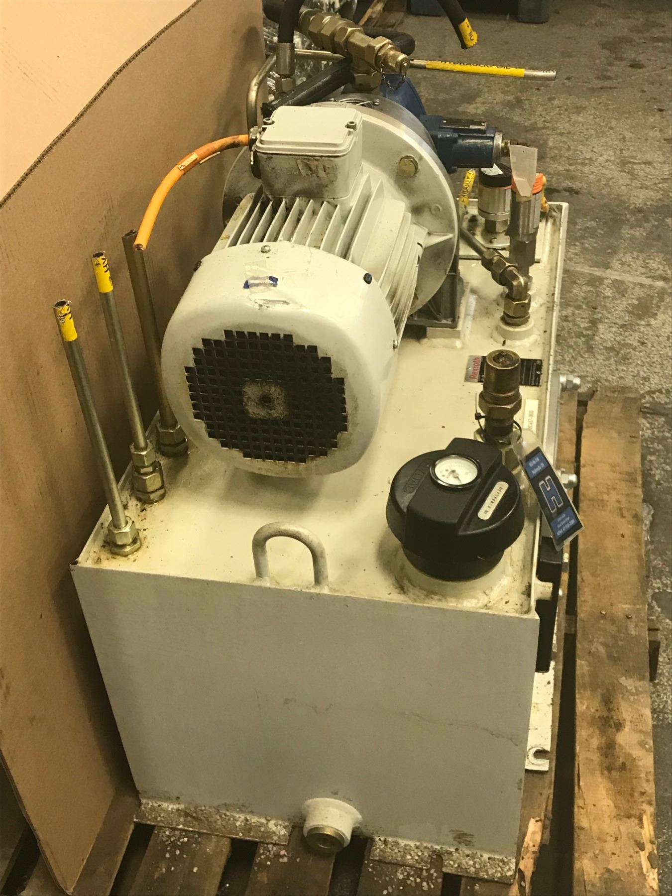 REXROTH HYDRAULIC R900 775 500 POWER PUMP UNIT