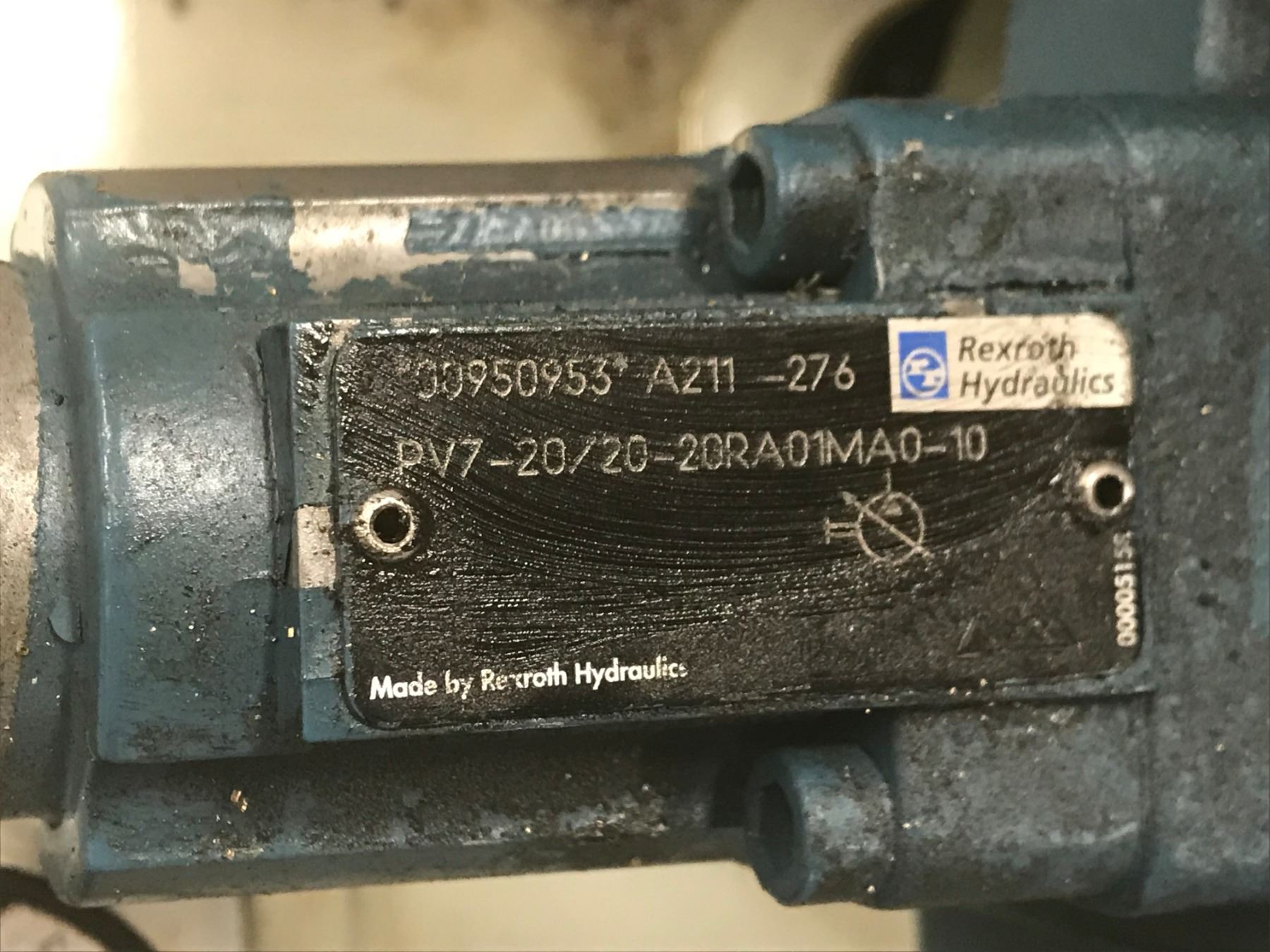 REXROTH HYDRAULIC R900 775 500 POWER PUMP UNIT - BTM Industrial