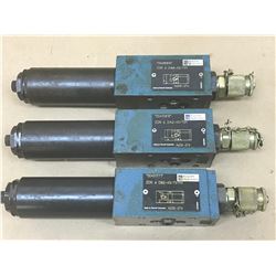 (3) REXROTH MISC. HYDRAULIC VALVE *SEE PICS FOR PART #*