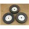 Image 2 : (3) MCDONOUGH MISC. STONE GRIND WHEEL *SEE PICS FOR PART #*