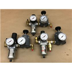 (3) SMC NAW2000-N02-C FILTER / REGULATOR