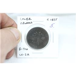 Lower Canada "Un Sous" Token (1)