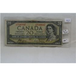 Canada Twenty Dollar Bill (1)