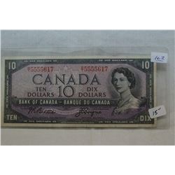 Canada Ten Dollar Bill (1)