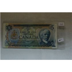 Canada Five Dollar Bill (1)