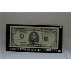 U.S.A. Five Dollar Bills (4)