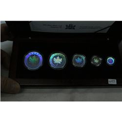 Canada Silver Maple Leaf Hologram Set