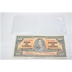 Canada Fifty Dollar Bill (1)