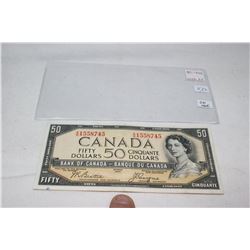 Canada Fifty Dollar Bill (1)