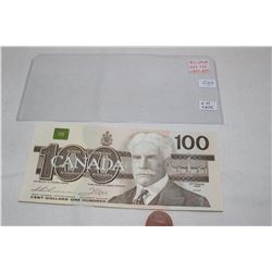 Canada One Hundred Dollar Bill (1)