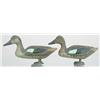 Image 1 : Fine early pair of folky miniature standing green