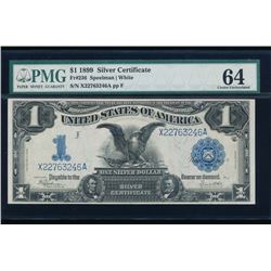 1899 $1 Black Eagle Silver Certificate PMG 64