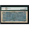 Image 2 : 1864 $100 Confederate States of America Note PMG 63