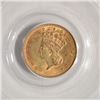 Image 3 : 1858 $1 Princess Head Type III Gold Coin PCGS AU58