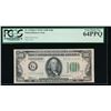 Image 1 : 1934C $100 Chicago Federal Reserve Note PCGS 64PPQ