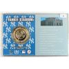 Image 2 : YANKEE STADIUM 1 1/2'' 24KT GOLD FLASHED MEDALLION